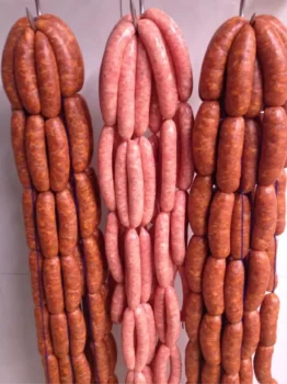 Salchichas y chorizos